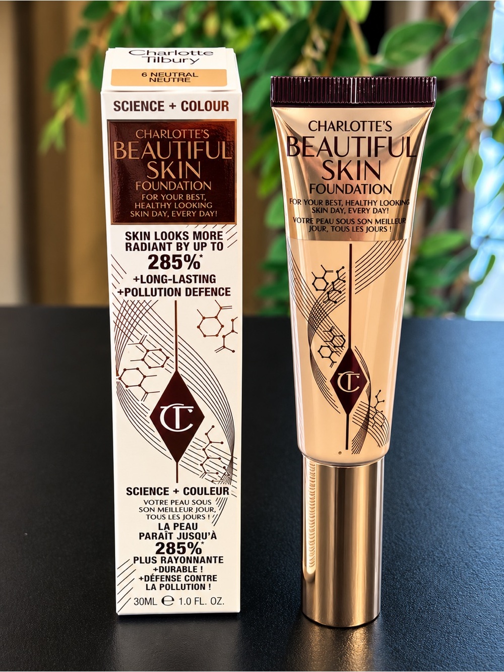 Charlotte Tilbury Beautiful Skin Foundation - 6 Neutral